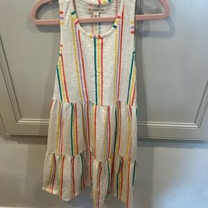 Tucker + Tate Multicolor Striped Kids Dress